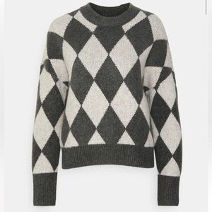 Abercrombie & Fitch Argyle Sweater
